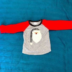 Mud Pie Santa shirt 12-18months